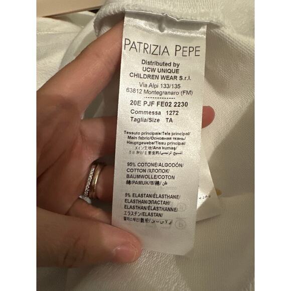 🔥FLASH SALE🔥 Patrizia Pepe White cape cardigan size TA - Picture 7 of 8